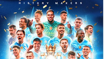 Manchester City se proclama campeón en la última fecha y hace historia en la Liga Premier