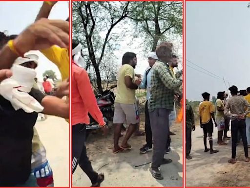 MP Shocker: Revenue Inspector, Patwari Assaulted & Held Hostage By Gurjar Men During Land Survey (WATCH)