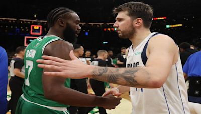 'I Love You Bro': Luka Dončić and Jaylen Brown's Wholesome Exchange After NBA Finals Caught On Mics