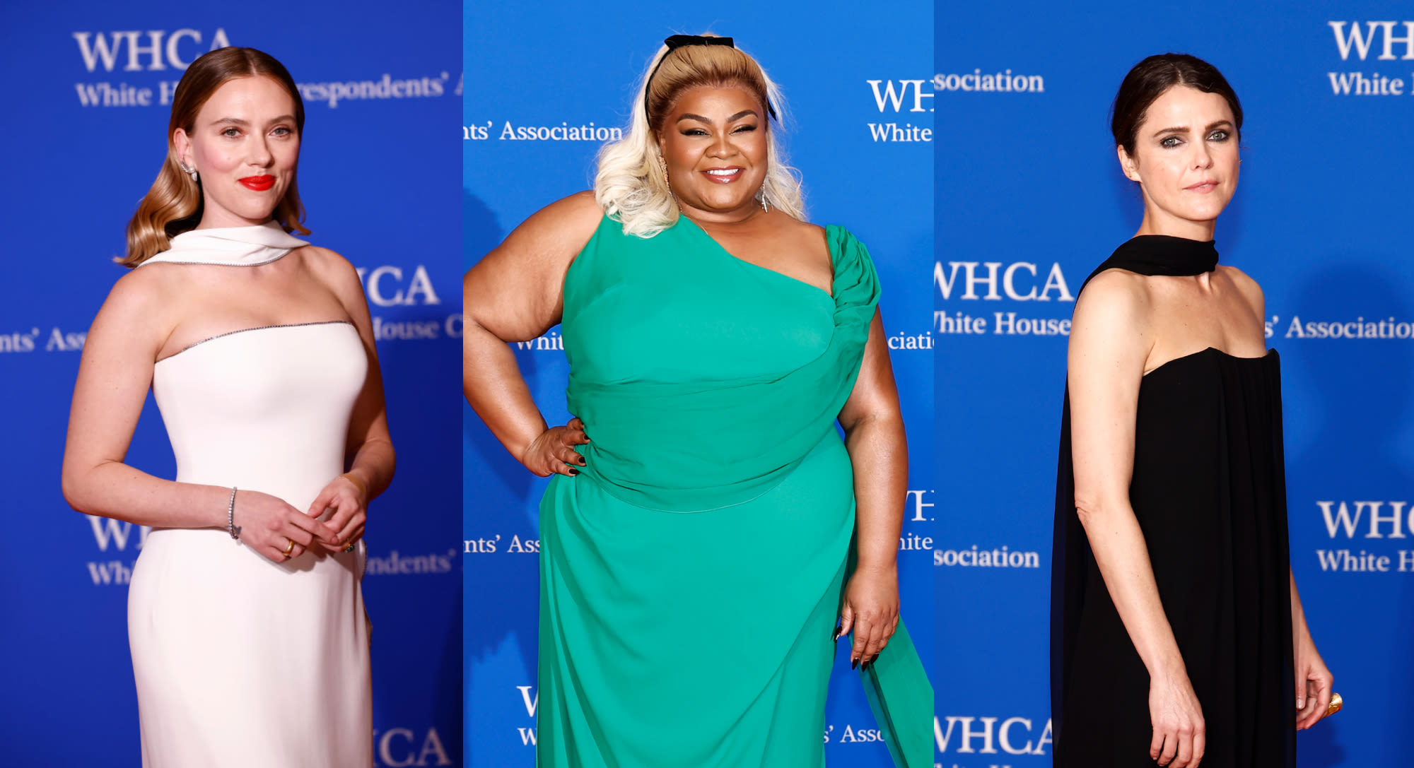 White House Correspondents’ Dinner 2024 Best Beauty: Scarlett Johansson, Keri Russell and More