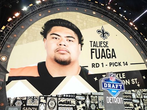 Saints miss out on Taliese Fuaga, Kool-Aid McKinstry in too-soon 2024 re-draft