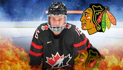 Blackhawks' Connor Bedard puts on a show in 1st ever World Championship game