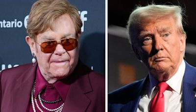 Elton John Has A Surprising Reaction To Trump Using Rocket Man As A Nickname For Kim Jong Un