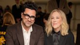 Dan Levy and Catherine O'Hara Have a Schitt's Creek Reunion at Paris Fashion Week