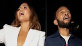 Chrissy Teigen and John Legend share laugh after photo-booth backlash