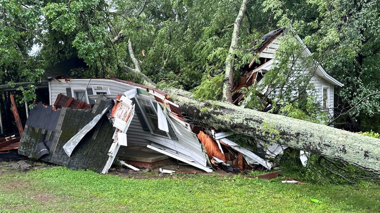 EF-1 tornadoes with 110 mph winds cause damage in western NC