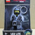 (STH)2017年 LEGO 樂高 旋風忍者電影 Ninjago LED 人偶鑰匙圈 尼雅忍者-黑色 盒裝組