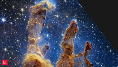 Step into Space with NASA's latest 3D video as it takes you through the cosmic 'Pillars of Creation'