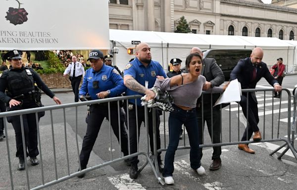 Despite Arrests, Protesters Fail to Disrupt Met Gala