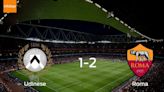 AS Roma vence 2-1 a Udinese en el Dacia Arena