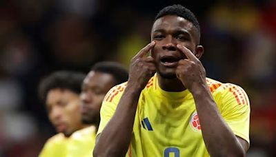 Jhon Córdoba, su gol a Rumania y un dato histórico para la Selección Colombia