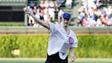 Cubs’ Mascot Had Priceless Reaction to Zach Edey’s Bad First Pitch