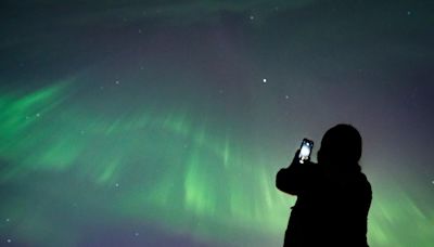 Northern Lights visible over parts of North America
