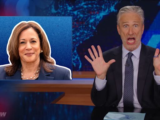 Jon Stewart Roasts the GOP’s ‘Flailing’ Attempts to Attack Kamala Harris