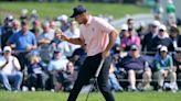 Slimmed-down Bryson DeChambeau impresses at PGA Championship; darkness halts play