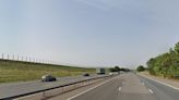 Two men injured in crash which closed motorway