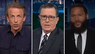 A Somber Late Night Reacts to Trump Assassination Attempt