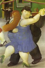 Fernando Botero - The Dancers (1987) : r/museum