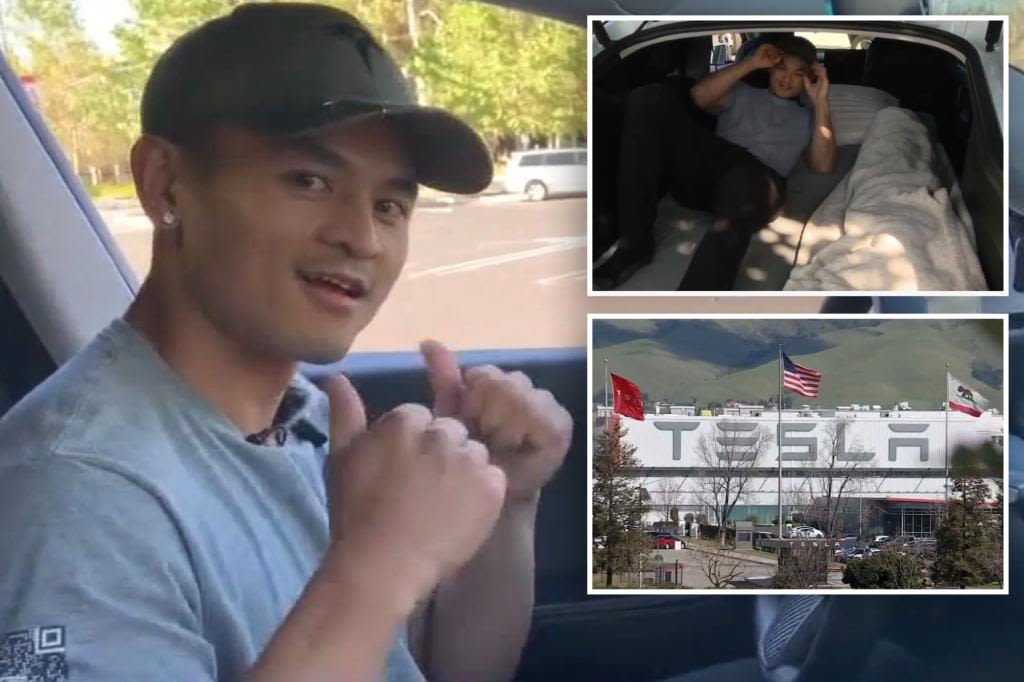 Laid-off Tesla employee had been sleeping in his car, showering at factory to avoid 90-minute commute