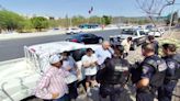 Policías municipales agreden a morenistas en Querétaro