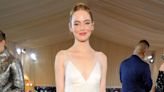 Emma Stone Rewears Her Louis Vuitton Wedding Afterparty Dress to the 2022 Met Gala