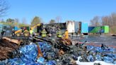 Water bottles go up in flames at Crystal Rock facility in Watertown