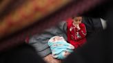 Unwashed and underfed, babies born into Gaza war face hardship in tents