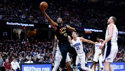 Mitchell scores 28, Mobley has huge block as Cavaliers hold off Banchero, Magic 104-103 in Game 5