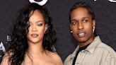 Rihanna Poses With Baby Boy & A$AP Rocky On British Vogue Cover In Fierce First Family Photo