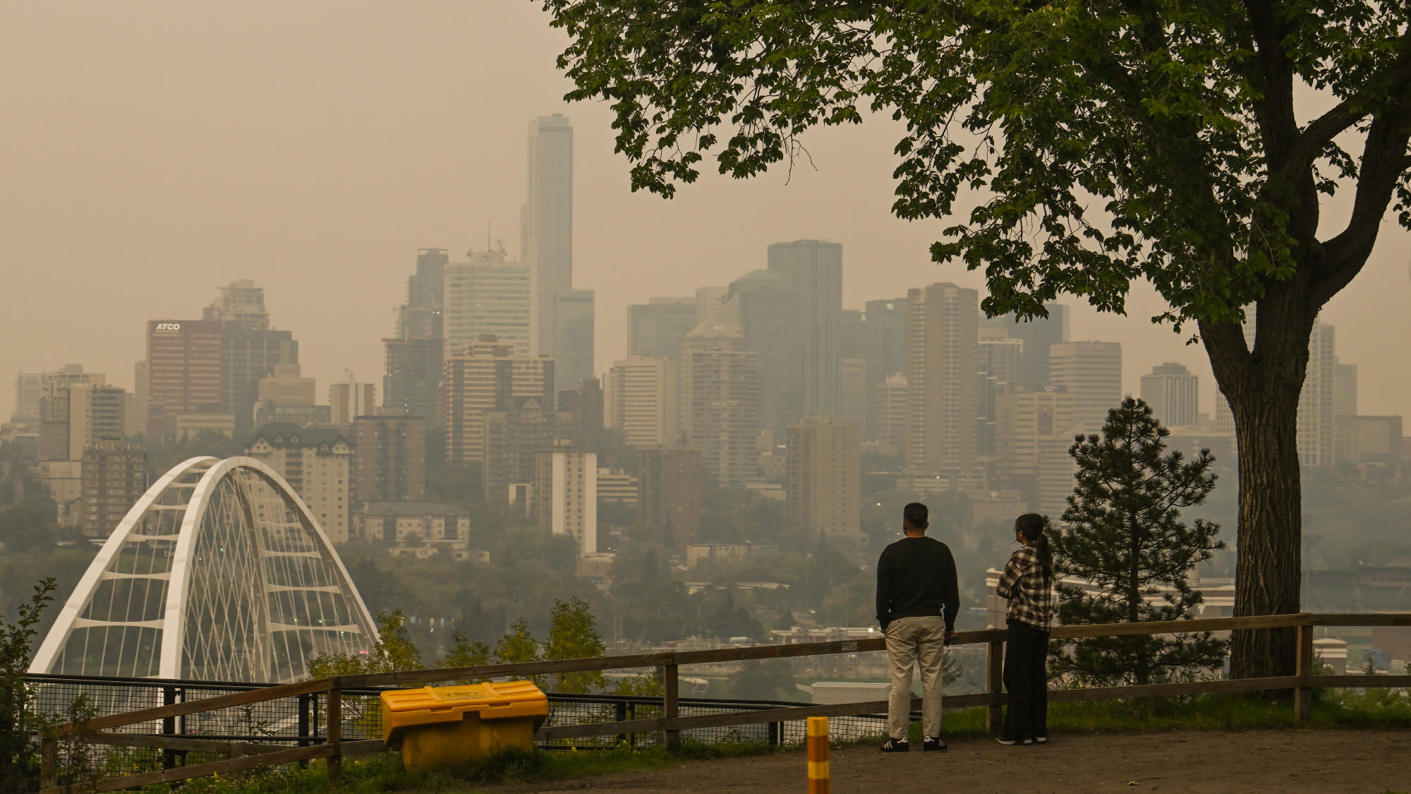 Canada fires trigger air quality alerts in upper US