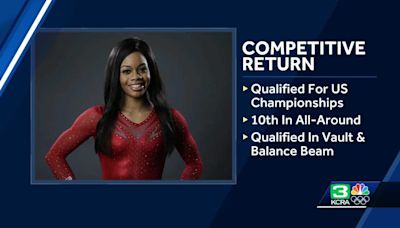 2012 Olympic champion Gabby Douglas competes for the first time in 8 years at the American Classic