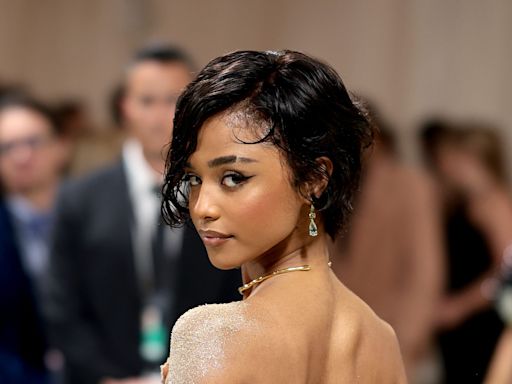 Tyla Shimmers in a Gold-Dusted Gown at the 2024 Met Gala