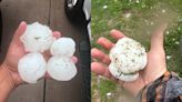 BLOG: Severe storms bring baseball size hail to Central Texas