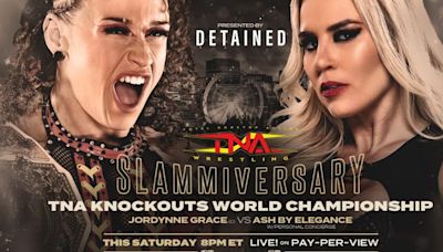 Jordynne Grace Retains, Rosemary Pulls A Knife On The Concierge At TNA Slammiversary