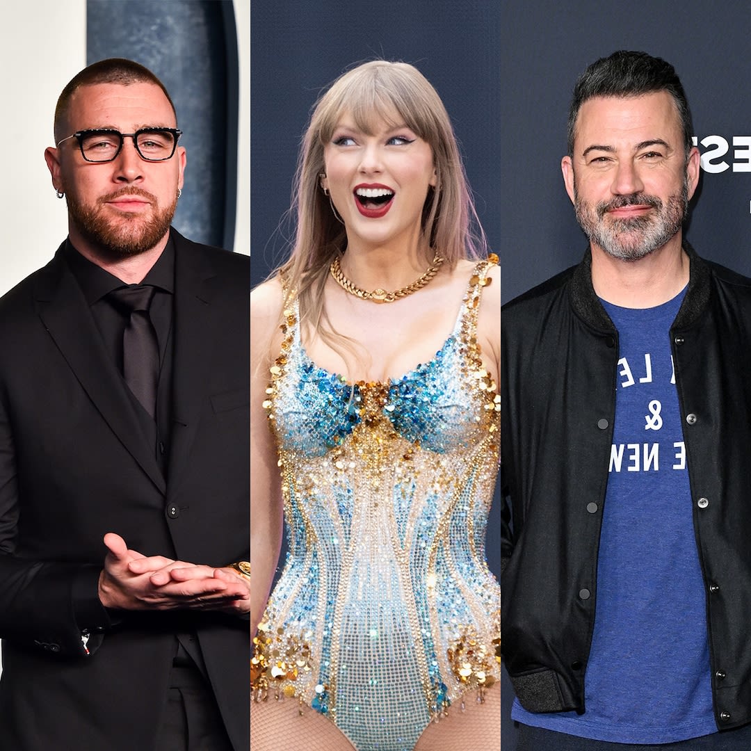 What Is It Really Like Partying With Taylor Swift and Travis Kelce? Jimmy Kimmel Explains - E! Online