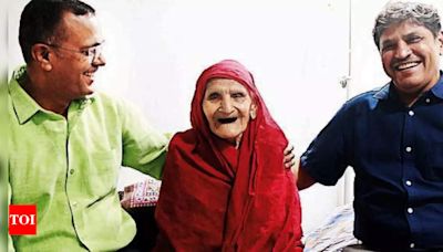 Gujarat: 110-year-old back on her feet after hip replacement | Ahmedabad News - Times of India