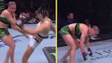 Molly McCann folded by sickening body kick as she loses at UFC 304