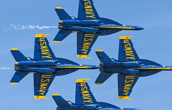 The Blue Angels announce air show in Branson, Mo., in 2025
