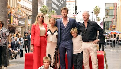 Chris Hemsworth shares comical haircut attempt on his twin sons