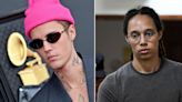 Justin Bieber, Jada Pinkett Smith and 50 Cent offer support to US basketballer jailed in Russia