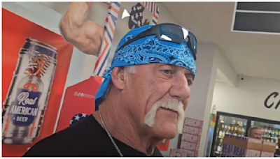 ...Hogan Gets Embarrassed By Troll During Meet-and-Greet a Week After Wrestler Threatened to Body Slam Kamala Harris