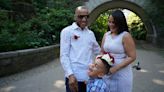 Joy for a Migrant Family With a Wedding in the Park