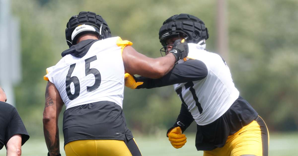 Broderick Jones Developing into Leader for Steelers' Rookies