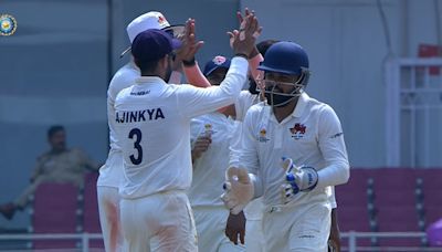 Mumbai Spinners Spark Rest Of India Collapse To Lay One Hand On Irani Cup | Cricket News