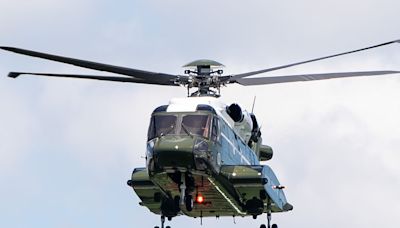 New Marine One helicopters the US spent $5 billion on aren't allowed to carry the president because they could scorch the lawn