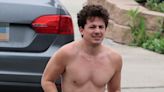 Charlie Puth Goes Shirtless for Morning Workout in Santa Barbara