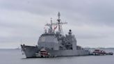 USS Leyte Gulf returns to Norfolk from final deployment before decommissioning in September