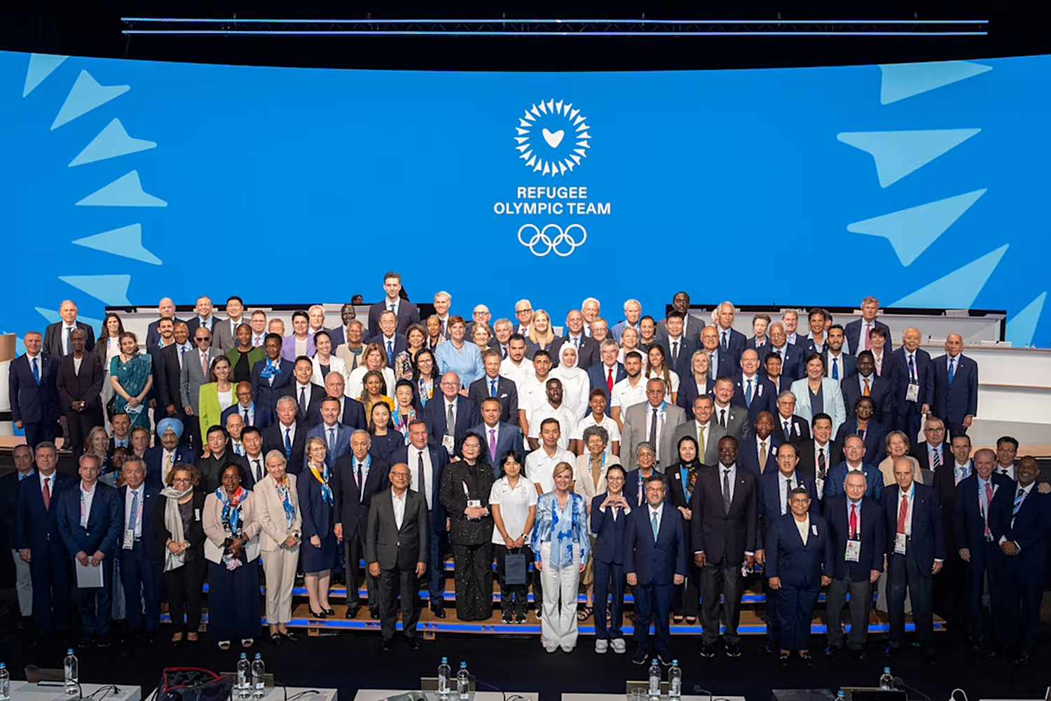Princess Anne Joins World Royals in Group Photo at Olympic Meeting in Paris — Can You Find Her?
