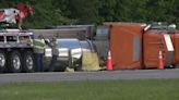 Overturned tanker causes shutdown to portion of I-59 in Jefferson County