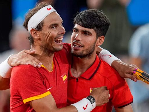 Rafael Nadal's Olympics end in doubles loss with Carlos Alcaraz | Paris Olympics 2024 News - Times of India